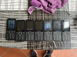 Lote de 7 Teléfonos Alcatel OneTouch