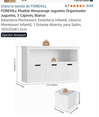 Mueble de Salón Blanco