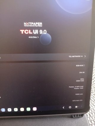 Tablet TCL Negra
