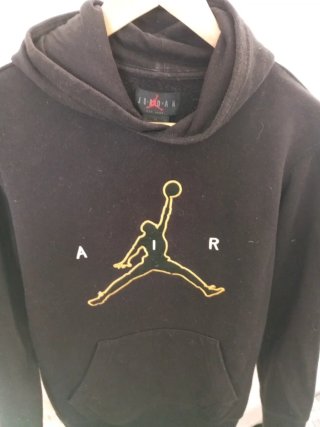 Sudadera Jordan Air Negra Talla L
