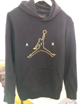 Sudadera Jordan Air Negra Talla L