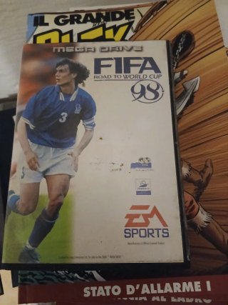 Custodia FIFA 98 Road to World Cup Mega Drive