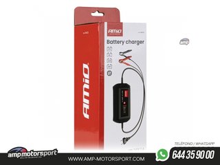 CARGADOR DE BATERÍA DIGITAL STD GEL AGM WET MAX 10A 12/24V AMiO-04525