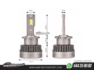 BOMBILLA LUZ DE CRUCE LED HEADLAMP D4S/D4R XD SERIES AMiO