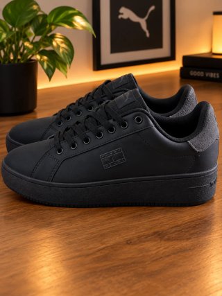 Zapatillas Tommy Jeans Negras Clásicas