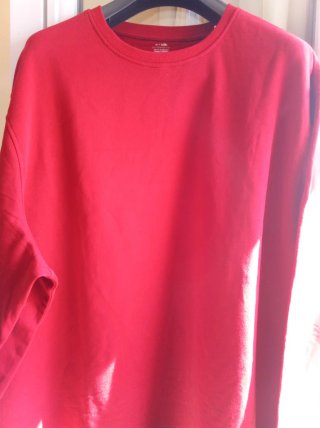 Sudadera Kiabi Roja Talla 5XL