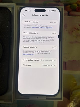 iPhone 16 Pro Max 256GB Negro/Gris