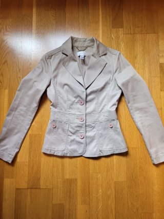 Blazer Mango Beige Talla S
