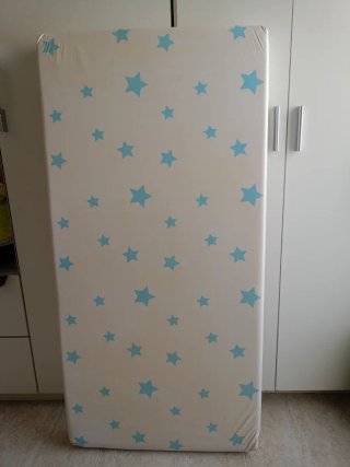 Colchón bebé impermeable 57x114 cm