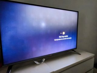 TV LG 42 pulgadas se le nota un poco un punto blan