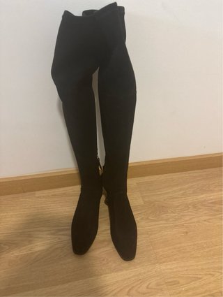 Botas Altas Negras Massimo Dutti Talla 36