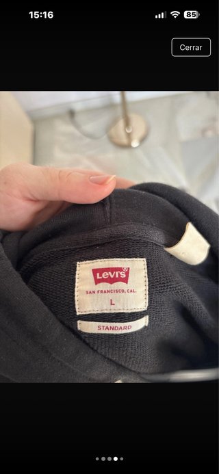 Sudadera Levi's Negra