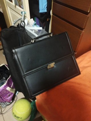 Maletín negro elegante