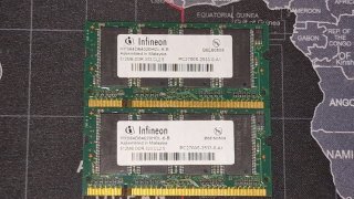 2x 512MB DDR 333 Infineon RAM