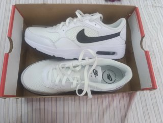 Zapatillas Nike Air SC Blancas y Negras