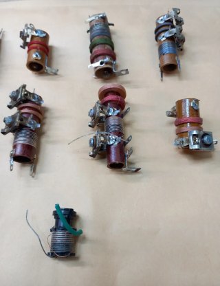 Bobinas de radio vintage