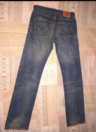 Vaqueros Levi's Hombre Azules