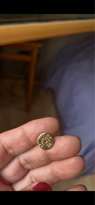 Broche Vintage Ballou 130 Years - Maceta Flor Amar