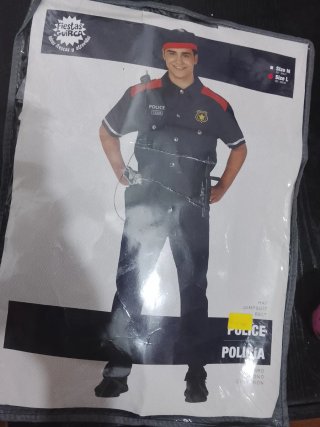 Disfraz de Policía Fiestas Guirca