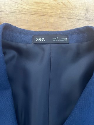 Americana Zara niño azul marino talla 8 años 128