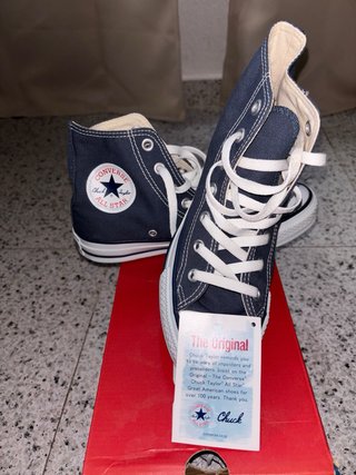 Zapatillas Converse All Star Hi Azules. Japón.