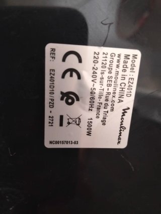 Freidora de Aire Moulinex EZ401D