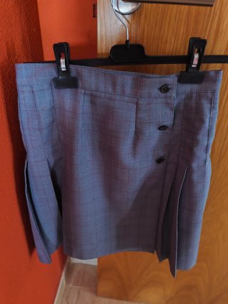 Falda uniforme colegio santa maría del carmen