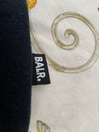 Sudadera BALR. Negra Talla L