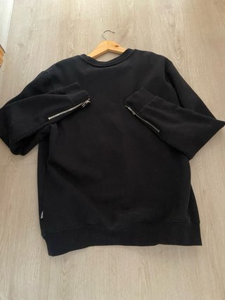Sudadera BALR. Negra Talla L