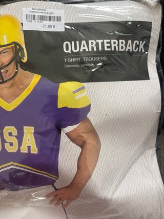 Disfraz de Quarterback Fiestas Guirca