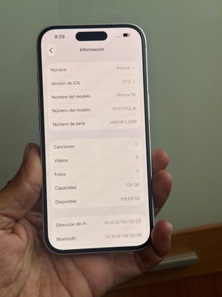 iPhone 16 IGUAL A NUEVO