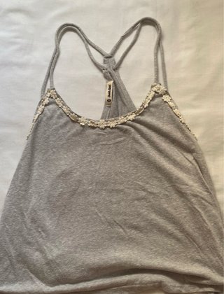 Camiseta tirantes gris Double Agent