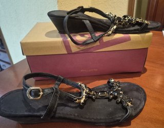 Sandalias Joya Negras Gioseppo Talla 41
