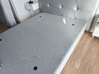Cabecero 180 cm plateado polipiel