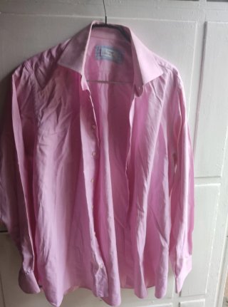 Camisa Cugat Rosa Hombre