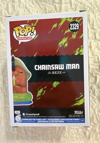 Funko Pop Pochita #2329 Chainsaw Comic-Con Malaga