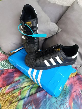 Zapatillas Adidas Superstar Negras
