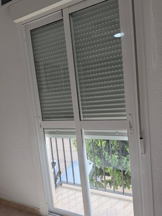 Balconera de aluminio corredera