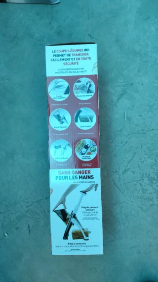 Cortador de Verduras KLEVA MYBO TV SAFETY SLICER X