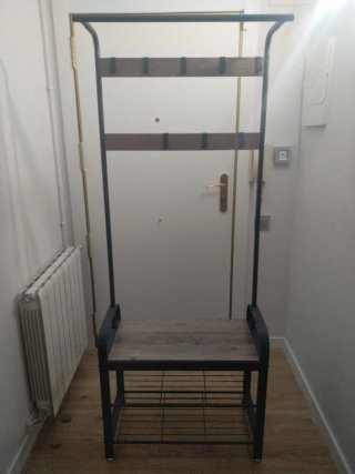URGE Mueble Recibidor Perchero y Zapatero