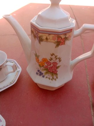 Juego de café Vidal porcelana