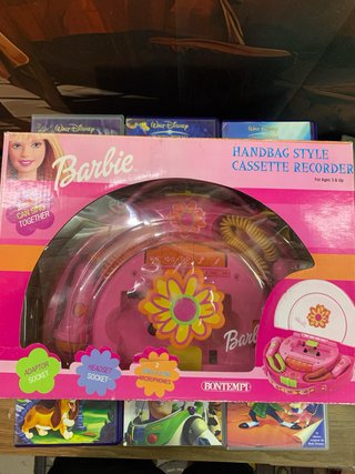Reproductor de Casetes Barbie Bontempi