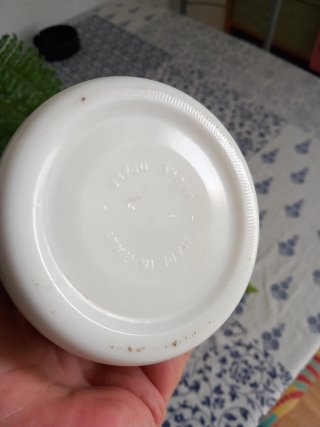 Tarro Opalina Antiguo Farmacia