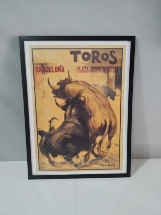 Cartel Taurino Carlos Ruano Llopis Barcelona
