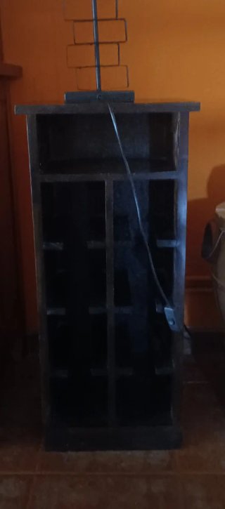 Botellero de madera