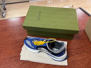 Zapatillas Gucci Run Azul Hombre