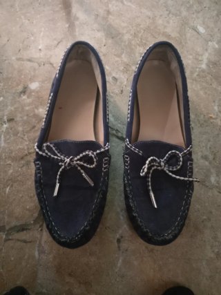 Mocasines Azules de Mujer