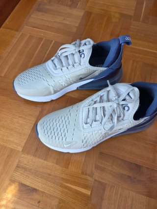 Zapatillas Nike Air Max 270 Mujer Beige/Azul
