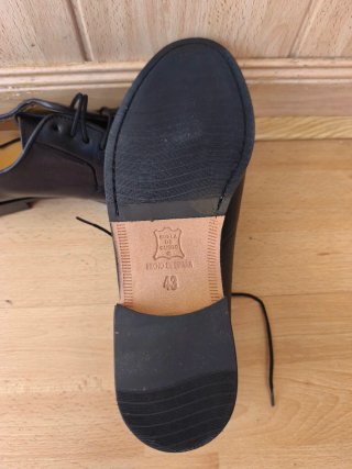 Zapatos de cuero negros