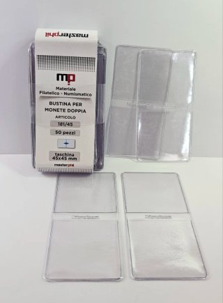 Bustine per monete Masterphil 50 pezzi